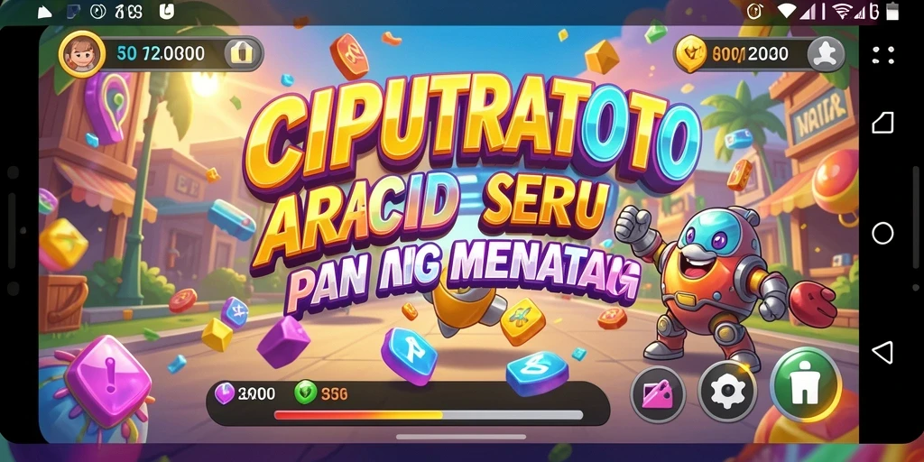 Screenshot gameplay CIPUTRATOTO menampilkan keseruan bermain Arcade.